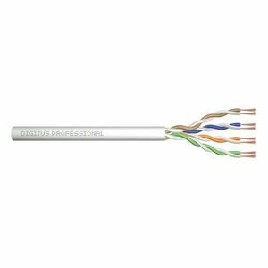 Cablu de retea Digitus DK-1633-P-1, CAT 6, SF-UTP, 100 m (Alb) imagine