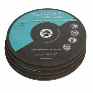 Set 10 discuri abrazive pentru metal Detoolz DZ-C310-S010-G01, diametru 230 mm imagine