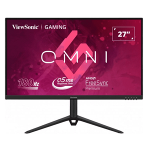 Monitor Gaming IPS LED ViewSonic OMNI 27inch VX2728J, Full HD (1920 x 1080), HDMI, DisplayPort, Boxe, 180 Hz, 0.5 ms (Negru) imagine