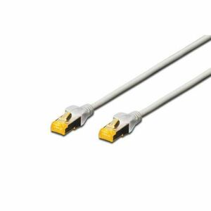 Cablu de corectie, Digitus, cat6A, S-FTP, 0.5 m, Gri DK-1644-A-005/B imagine