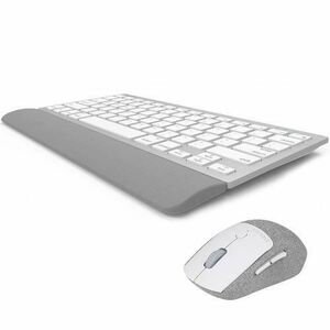 Kit Tastatura & Mouse Wireless Delux K3300G+M520GX (Gri/Argintiu) imagine