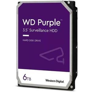 HDD Western Digital Purple 6TB SATA-III 5640RPM 256MB imagine