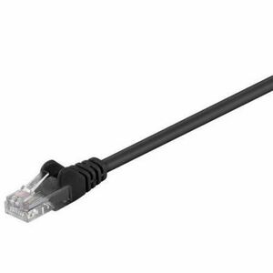 Cablu patch DIGITUS Premium CAT 6 UTP , Length 3, 0 m, culoarea neagra imagine
