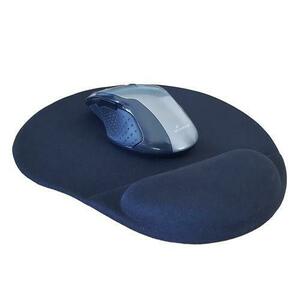 Mousepad ergonomic MediaRange, Albastru imagine