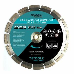 Disc diamantat segmentat 125x22.2x7mm imagine