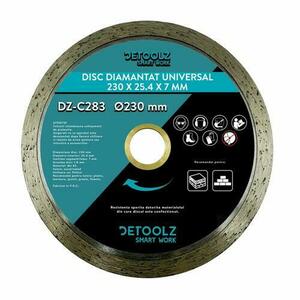 Disc diamantat universal 230x25.4x7mm Detoolz DZ-C283 imagine