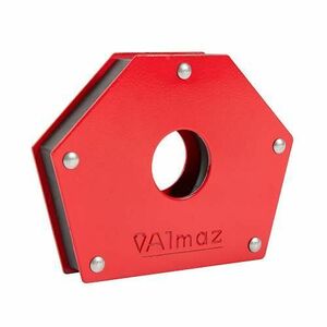 Suport magnetic hexagonal pentru sudura Almaz, AZ-ES038, 14.5x11x2.5 cm, capacitate ridicare 34 kg, metal, mare imagine