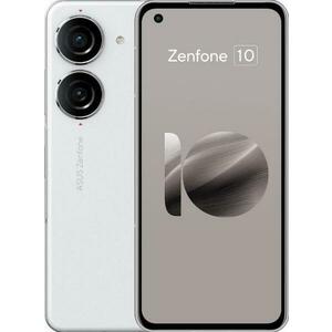 Telefon Mobil Asus Zenfone 10, Procesor Qualcomm SM8550-AB Snapdragon 8 Gen 2 Octa-Core, Super AMOLED 5.92inch, 8GB RAM, 256GB Flash, Camera Duala 50 + 13 MP, Wi-Fi, 5G, Dual SIM, Android (Alb) imagine