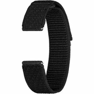 Curea smartwatch Samsung Fabric Band pentru Galaxy Watch6, Wide (M/L), Negru imagine