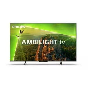 Televizor LED Philips 139 cm (55inch) 55PUS8118/12, Ultra HD 4K, Smart TV, Ambilight pe 3 laturi, WiFi, CI+ imagine