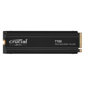 SSD Crucial T700, 2TB, PCI Express 5.0 x4, NVMe 2.0, radiator imagine