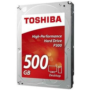 HDD Desktop Toshiba P300, 500GB, SATA III 600, 64MB Buffer, Bulk imagine
