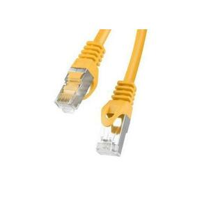 Cablu FTP Lanberg PCF6-10CC-0050-Y, CAT.6, 0.5m (Portocaliu) imagine