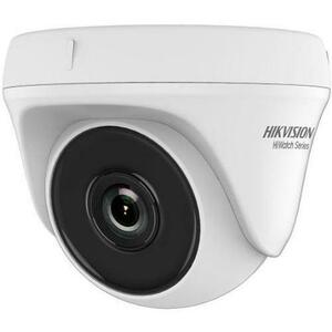 Camera supraveghere video Hikvision Turbo HD Dome HWT-T120-P-28, 2MP, CMOS, 2.8mm (Alb) imagine