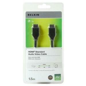 Cablu HDMI Belkin F3Y017BT1.5MBLK, 4K, 1.50 m (Negru) imagine