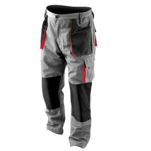 Pantaloni de lucru Yato YT-80285, marimea S, 5 buzunare, gri/negru imagine