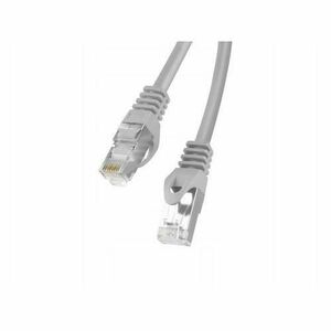 Cablu de retea din fibra optica Lanberg, RJ45 cat.6 FTP 2m, Gri imagine