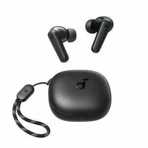 Casti True Wireless Anker SoundCore R50i, Bluetooth 5.3, autonomie 30 ore, Waterproof IPX5 (Negru) imagine