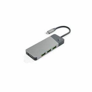 Hub USB GC Connect 7in1 (3xUSB-A 3.1 HDMI 4K 60Hz USB-C PD 85W) pentru Apple MacBook M1/M2 Lenovo X1, Asus ZenBook, Dell XPS imagine