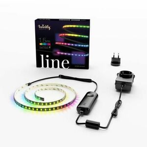 Banda LED RGB inteligenta, Twinkly Line, Bluetooth, WI-FI, 15W, lumina rece, multicolor, 2 m imagine
