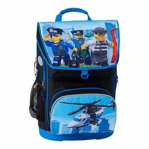 Ghiozdan scoala Maxi si sac sport LEGO Core Line - design City Police Chopper imagine