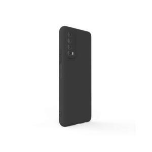 Husa Lemontti Silicon Soft Slim compatibila cu Huawei P Smart 2021, Negru imagine