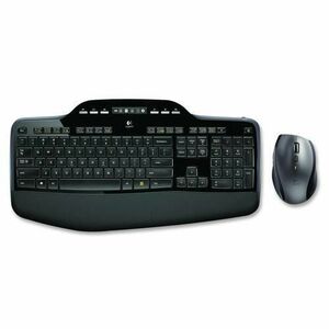 Kit Tastatura +Mouse Wireless LOGITECH MK710, Layout US (Negru) imagine