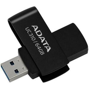Memorie USB Adata ECO 64GB, USB 3.2 Gen1, Negru imagine