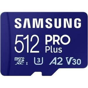 Card de memorie Samsung microSD PRO Plus MB-MD512SA/EU, 512GB imagine