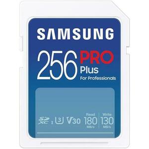 Card de memorie Samsung SDPRO Plus MB-SD256S/EU, 256GB imagine