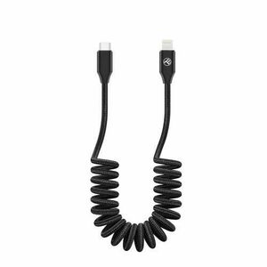 Cablu extensibil Tellur USB-C - Lightning, PD 27W, pana la 1.8m, Negru imagine