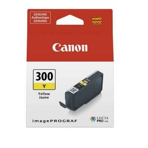 Cartus cerneala Canon PFI300Y, capacitate 14.4ml, pentru Canon imagePROGRAF PRO-300 (Galben) imagine