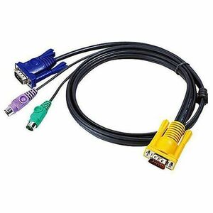 Cablu KVM ATEN 2L-5203P, PS/2, 3 m imagine