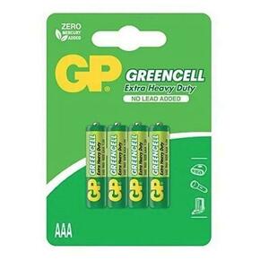 Baterii Greencell GP GPPCC24UC187, 1.5 V, AAA (R03), 4 buc (Verde) imagine