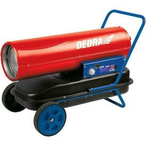 Incalzitor cu motorina / diesel Dedra DED9952, cu termostat ardere directa 30 kW (Rosu/Albastru) imagine