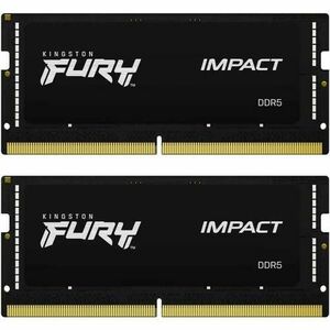 Memorii laptop Kingston FURY Impact, 32GB(2xx16GB), DDR5, 5600MHz, CL40, 1.1v, Dual Channel Kit imagine