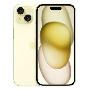 Telefon Mobil Apple iPhone 15 Plus, Super Retina XDR OLED 6.7inch, 128GB Flash, Camera Duala 48 + 12 MP, Wi-Fi, 5G, iOS (Galben) imagine