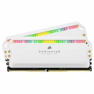 Memorii Corsair Dominator Platinum RGB White 32GB(2x16GB), DDR4-3200MHz, CL16, Dual Channel imagine