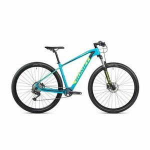 Bicicleta de munte XC Romet Monsun LTD M/17 Turcoaz/Lime 2023 imagine