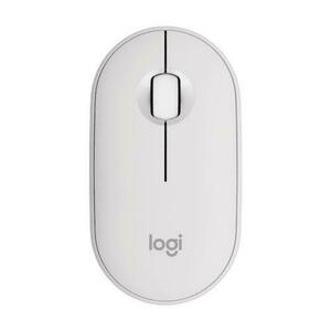 Mouse wireless Logitech Pebble 2 M350s, bluetooth, dongleless, Alb imagine