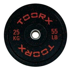 Disc olimpic TOORX 25 Kg, Diametru orificiu 50 mm, Negru imagine