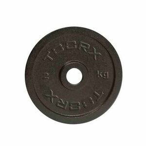 Disc de fonta TOORX 2 Kg - 25.4 mm, Negru imagine