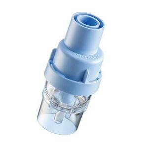 Pahar de nebulizare Philips Respironics cu tehnologie Sidestream, reutilizabil, 1201, Transparent/ Albastru imagine