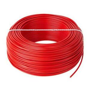 Cablu litat cupru tip LGY, 2.5 mm, 100 m, Rosu imagine