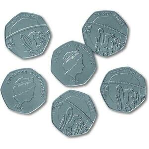 Set de monede de jucarie 50 penny, Learning Resources imagine