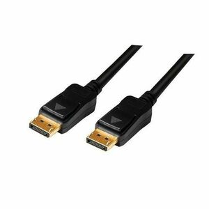 Cablu Logilink CV0113, 4k, DisplayPort, 15m, Negru imagine