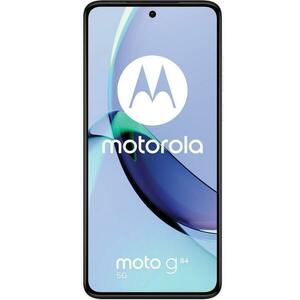 Telefon Mobil Motorola Moto G84, Procesor Qualcomm SM6375 Snapdragon 695 5G Octa-Core, P-OLED Capacitive touchscreen 6.5inch, 12GB RAM, 256GB Flash, Camera Duala 50+8MP, 5G, Wi-Fi, Dual SIM, Android (Albastru deschis) imagine