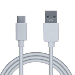 Cablu de date Spacer, USB 3.0 (T) la Type-C (T), PVC 2.1A, retail pack, 1m, Alb imagine