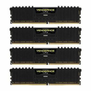 Memorii Corsair Vengeance LPX Black 128GB(4x32GB) DDR4 3200MHz CL16 Quad Channel Kit imagine