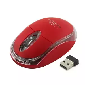 Mouse Wireless Condor Esperanza, 3D, 2.4GHz, Rosu imagine